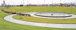 stadium retail water fountain