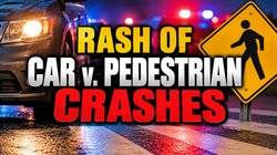 Rash of crashes graphic