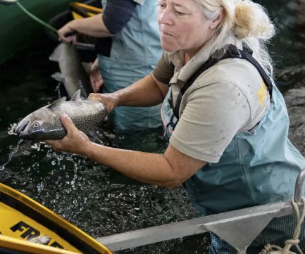 salmon research facility