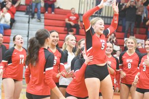 Hughson-Ripon girls volleyball