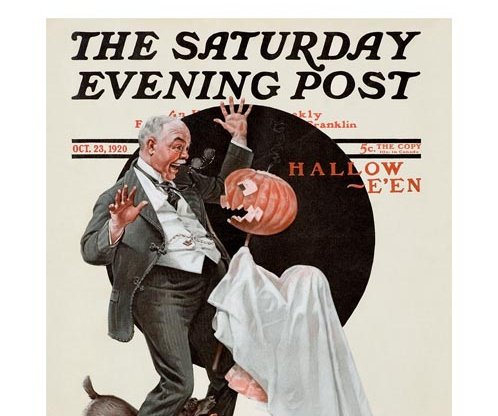 halloween saturday evening post