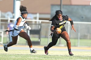 Girls volleyball, flag football playoffs