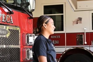 female firefighter