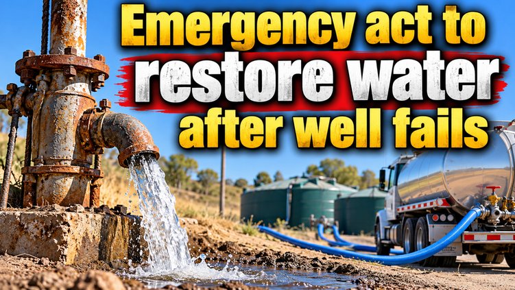 Water emergency River Road